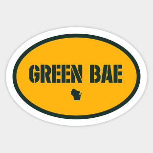Green Bae, WI II Sticker